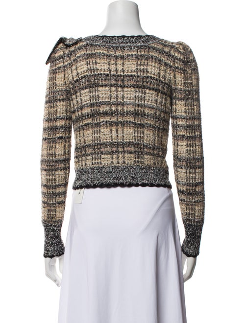 LoveShackFancy Nylon Tweed Pattern Jacket