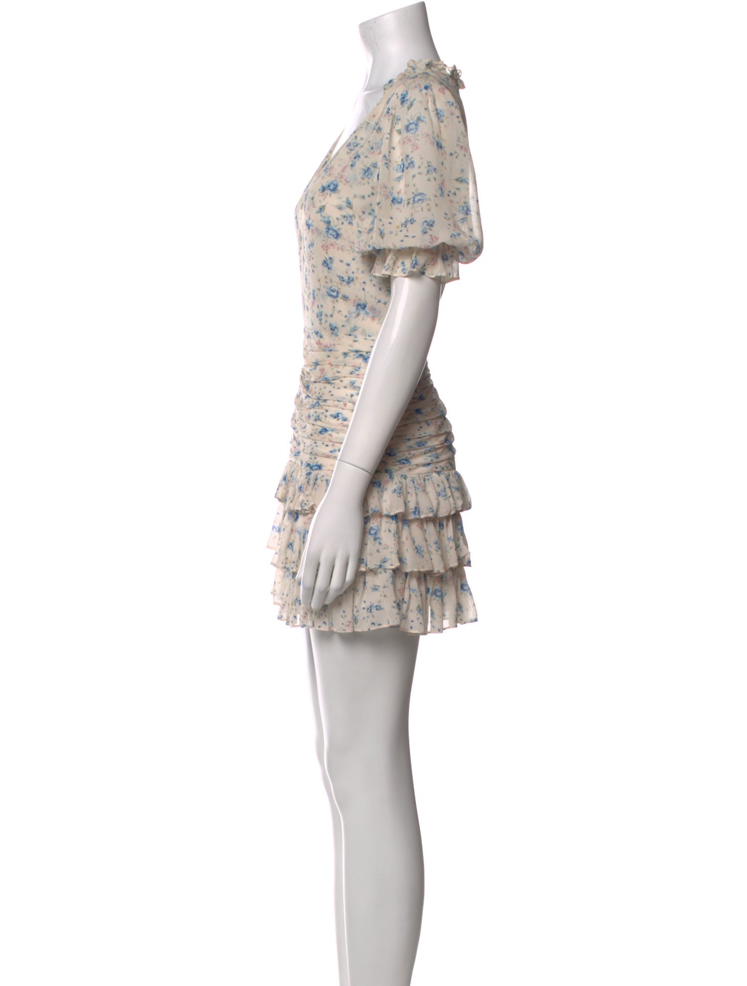 LoveShackFancy Silk Mini Dress