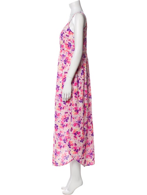 LoveShackFancy Floral Print Long Dress