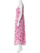 LoveShackFancy Floral Print Long Dress