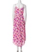 LoveShackFancy Floral Print Long Dress