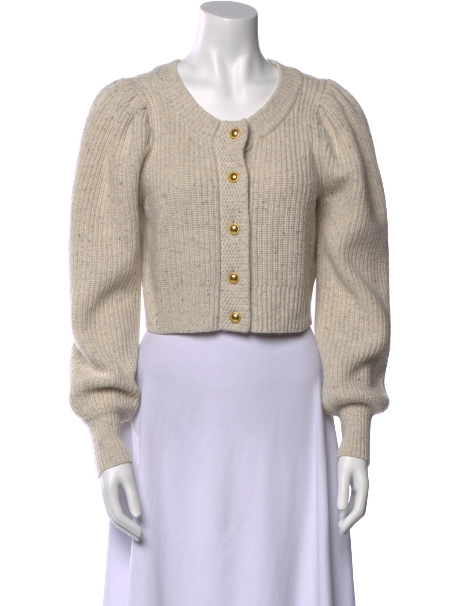 LoveShackFancy Cashmere Crew Neck Sweater