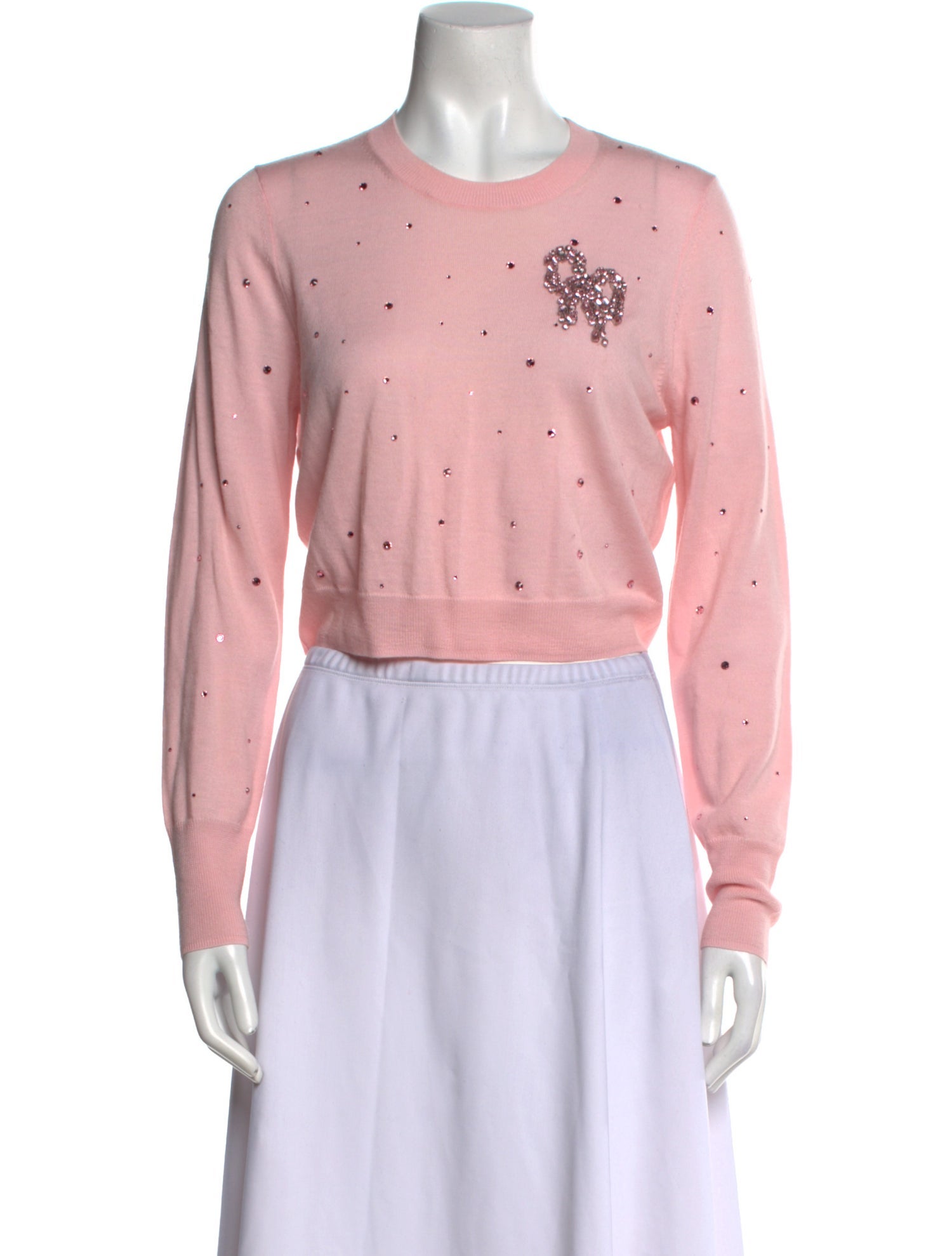 LoveShackFancy Crew Neck Sweater