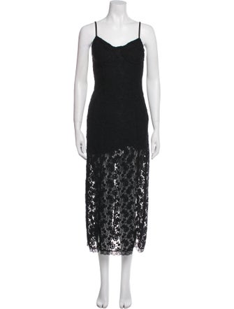 LoveShackFancy Nylon Long Dress