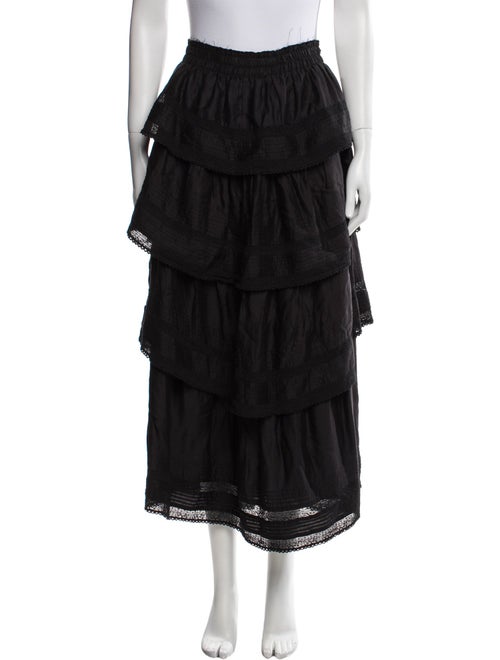 LoveShackFancy Midi Length Skirt