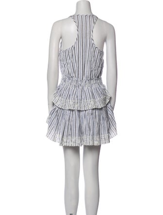 LoveShackFancy Striped Mini Dress