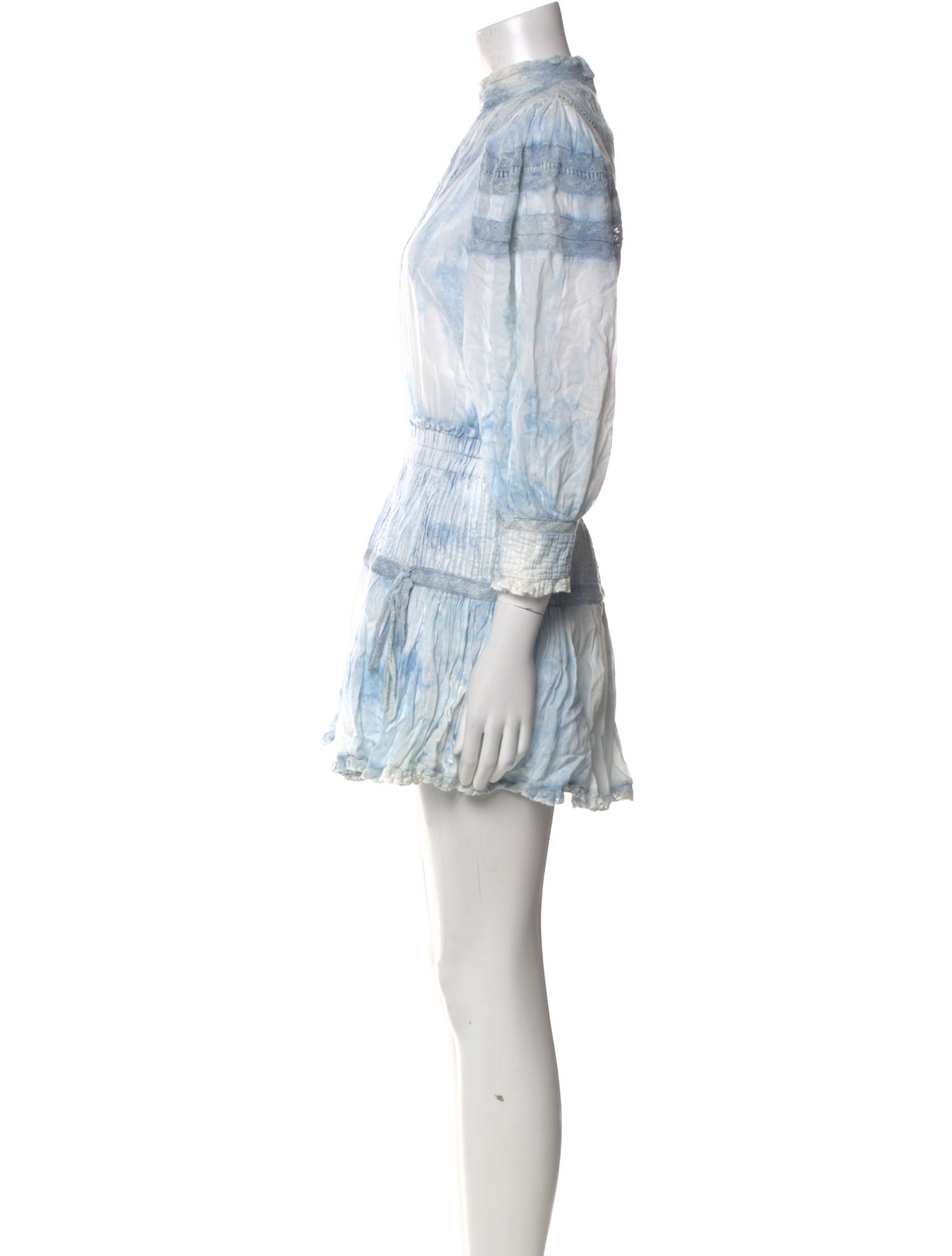 LoveShackFancy Printed Mini Dress