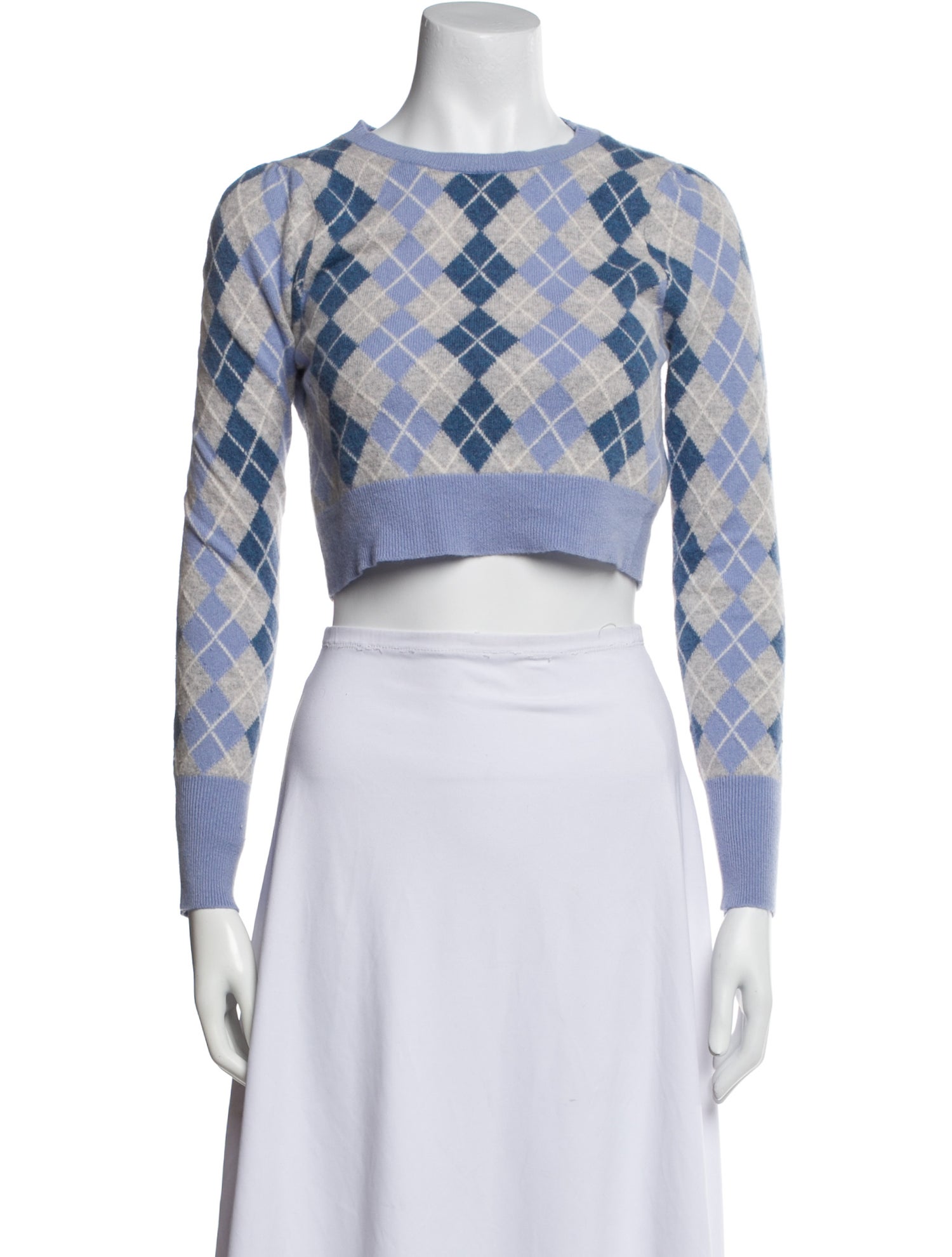 LoveShackFancy Wool Printed Sweater