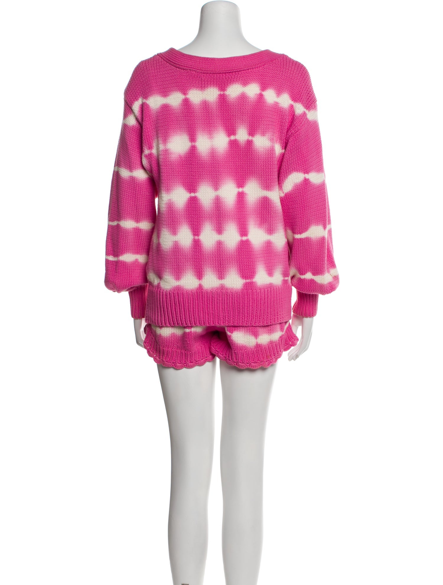 LoveShackFancy Tie-Dye Print Skirt Set