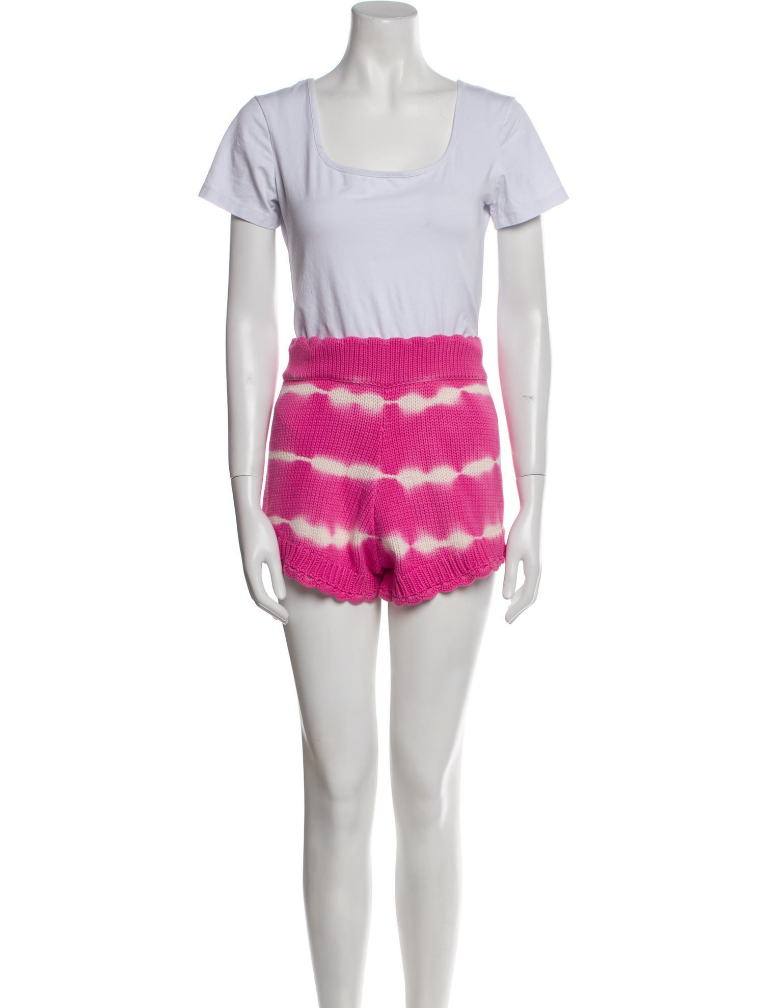 LoveShackFancy Tie-Dye Print Skirt Set