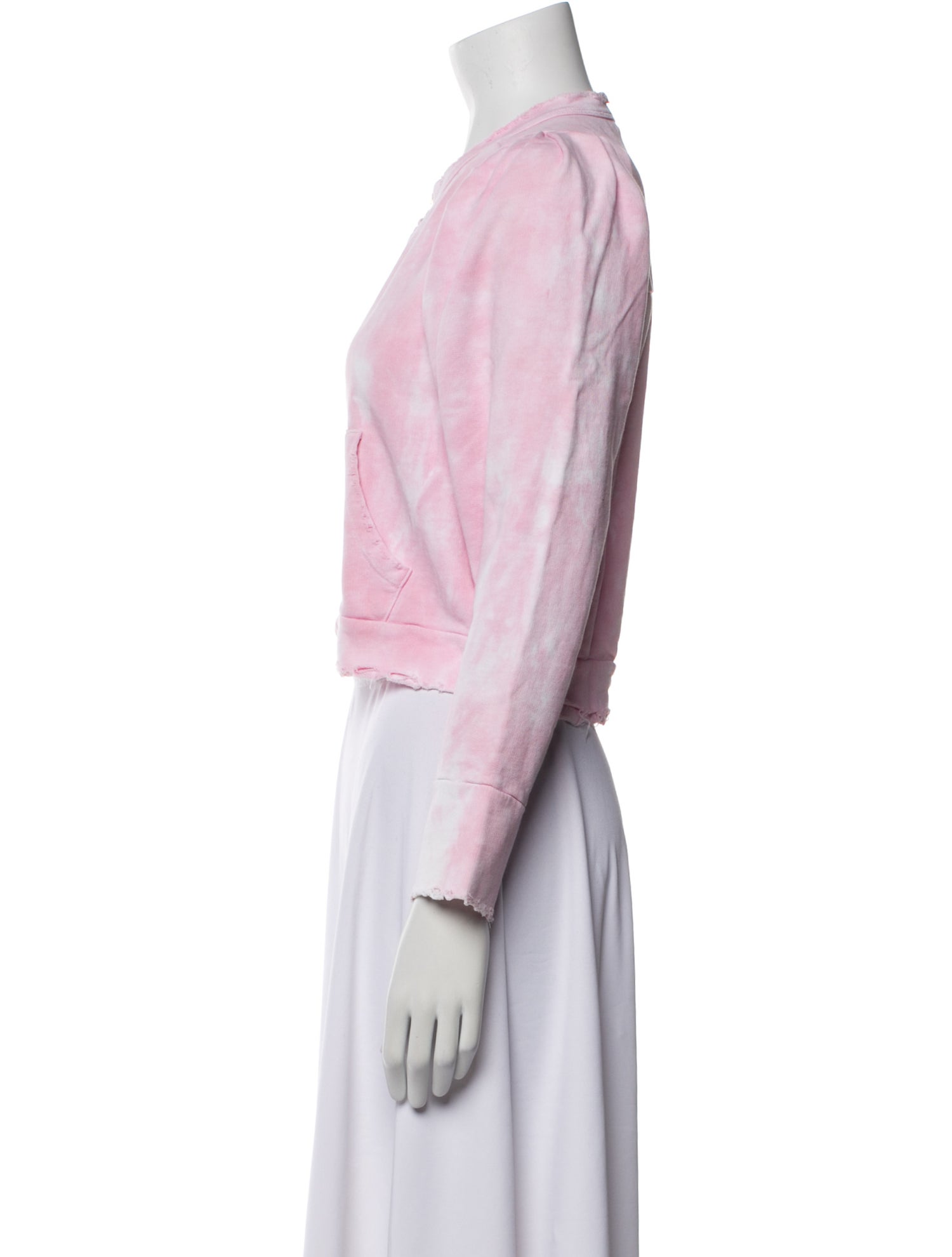 LoveShackFancy Tie-Dye Print Evening Jacket