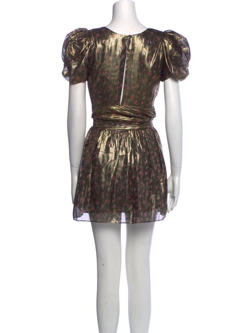 LoveShackFancy Silk Mini Dress