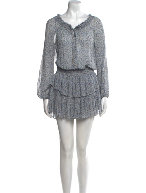 LoveShackFancy Silk Mini Dress