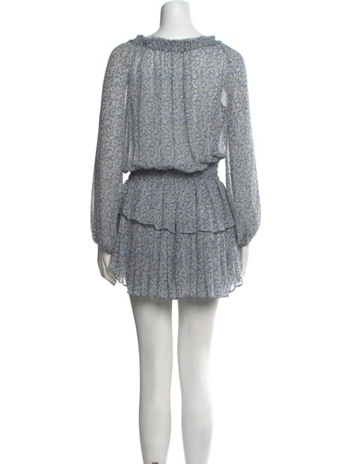 LoveShackFancy Silk Mini Dress