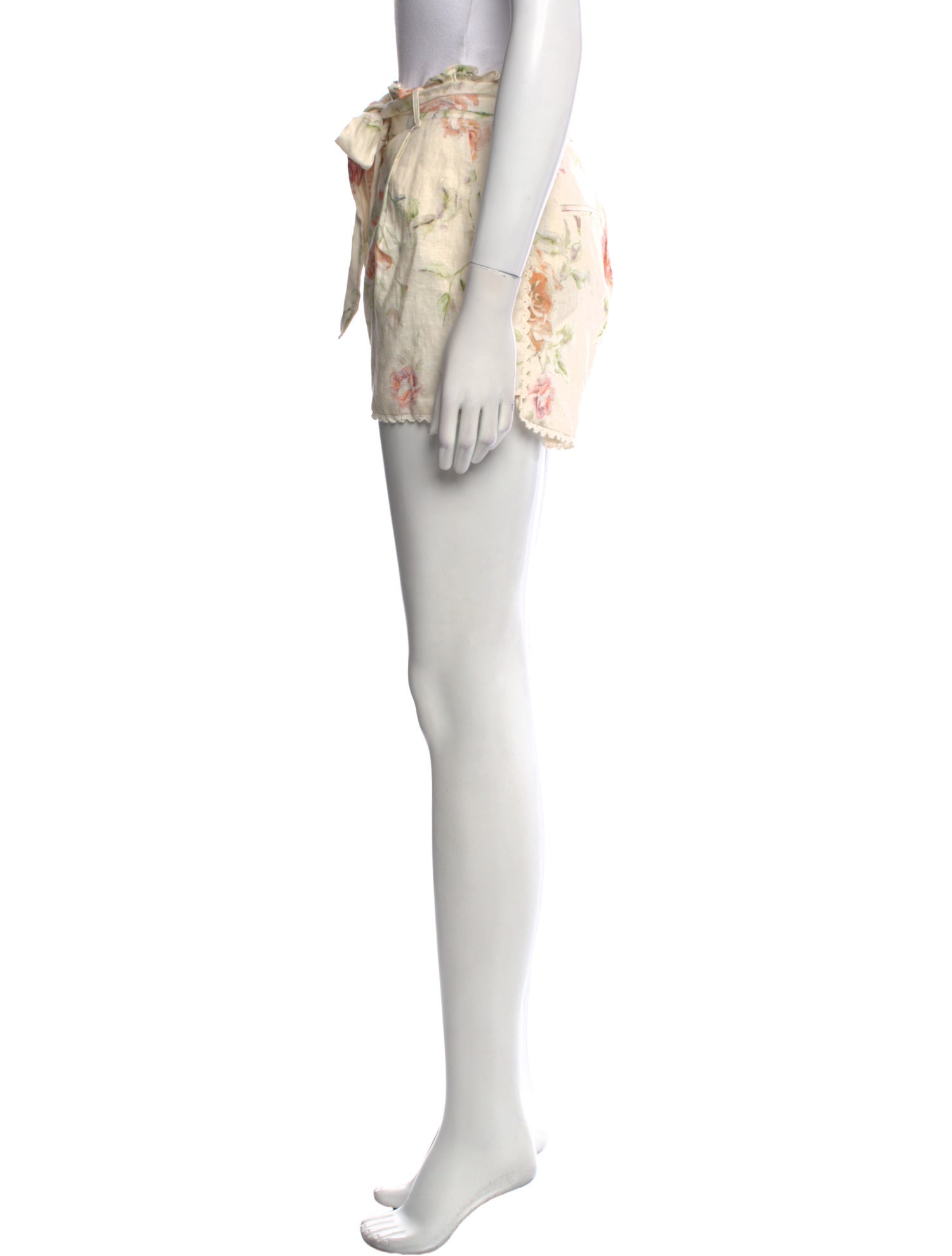 LoveShackFancy Linen Mini Shorts w/ Tags