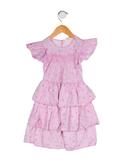 LoveShackFancy Short Sleeve Dress