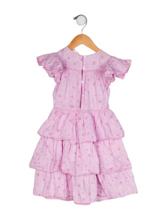 LoveShackFancy Short Sleeve Dress