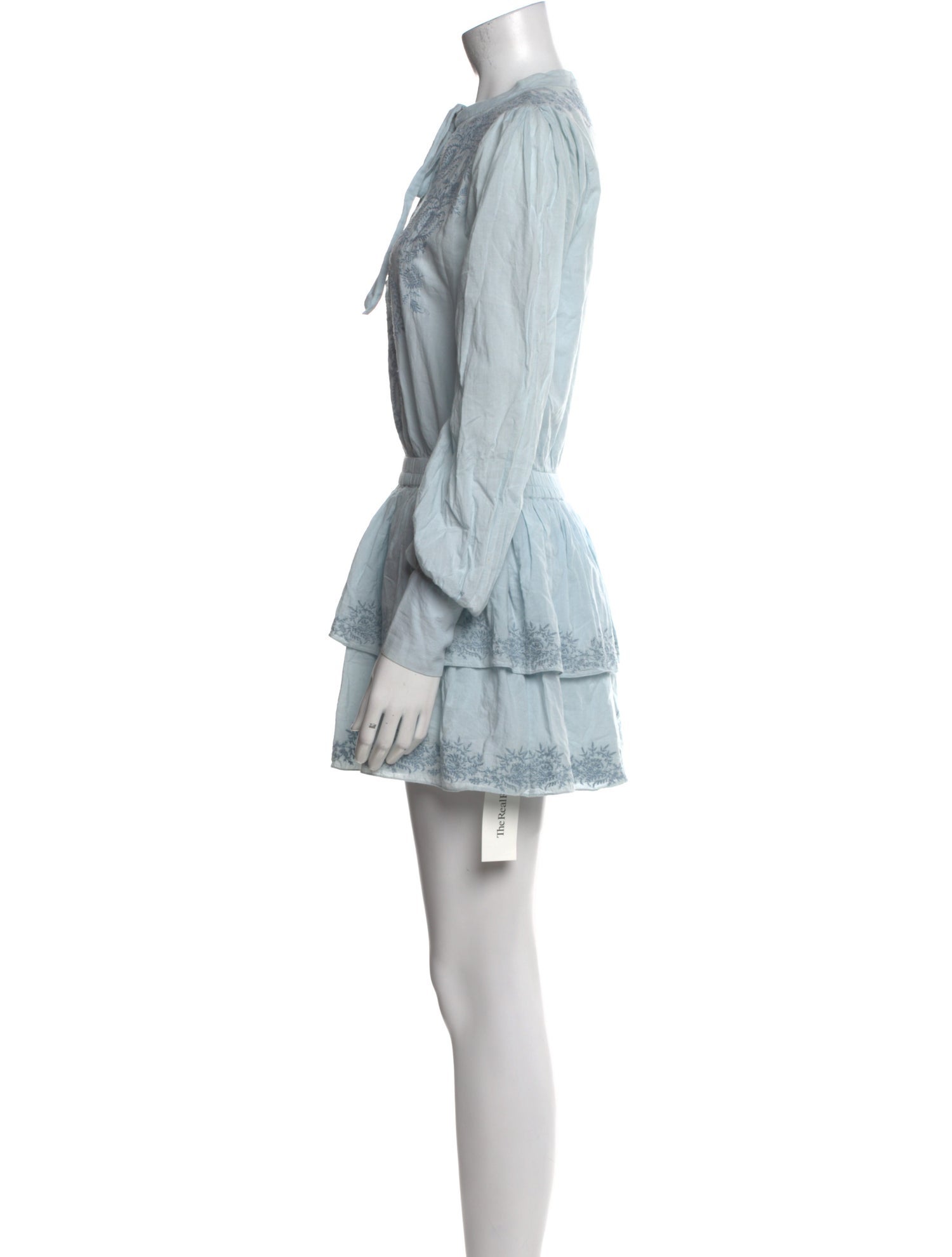 LoveShackFancy Printed Mini Dress