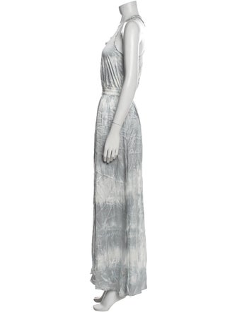 LoveShackFancy Scoop Neck Long Dress