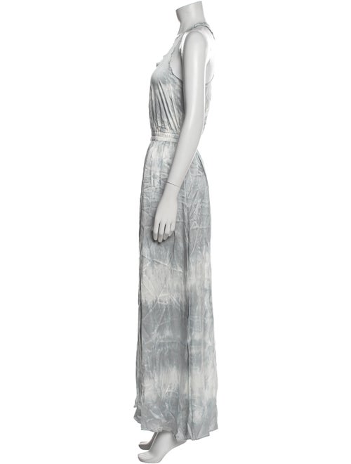 LoveShackFancy Scoop Neck Long Dress