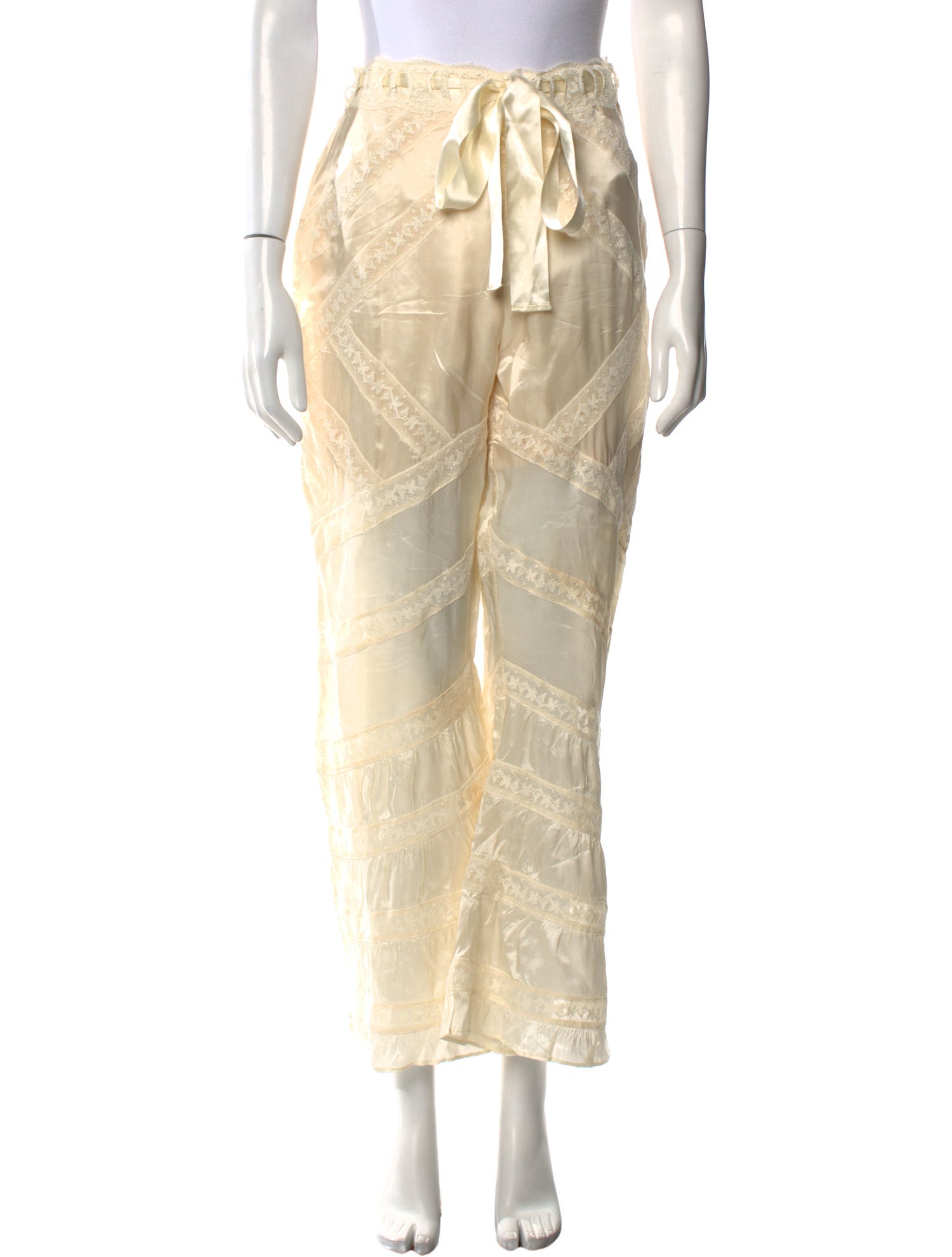 LoveShackFancy Wide Leg Pants