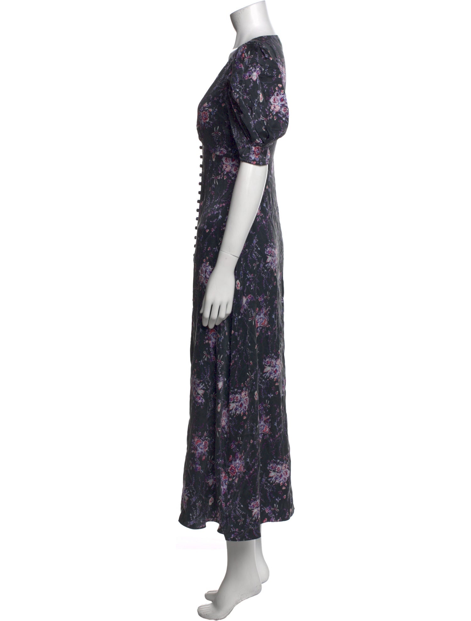 LoveShackFancy Silk Long Dress