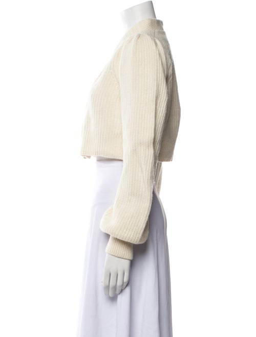 LoveShackFancy Wool V-Neck Sweater