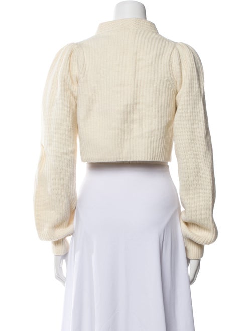 LoveShackFancy Wool V-Neck Sweater
