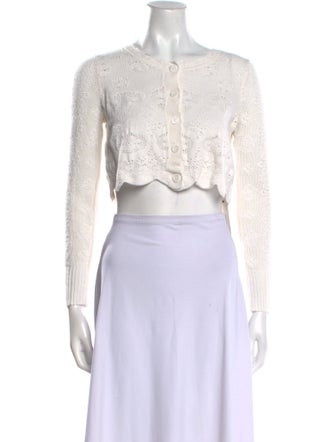 LoveShackFancy Scoop Neck Sweater