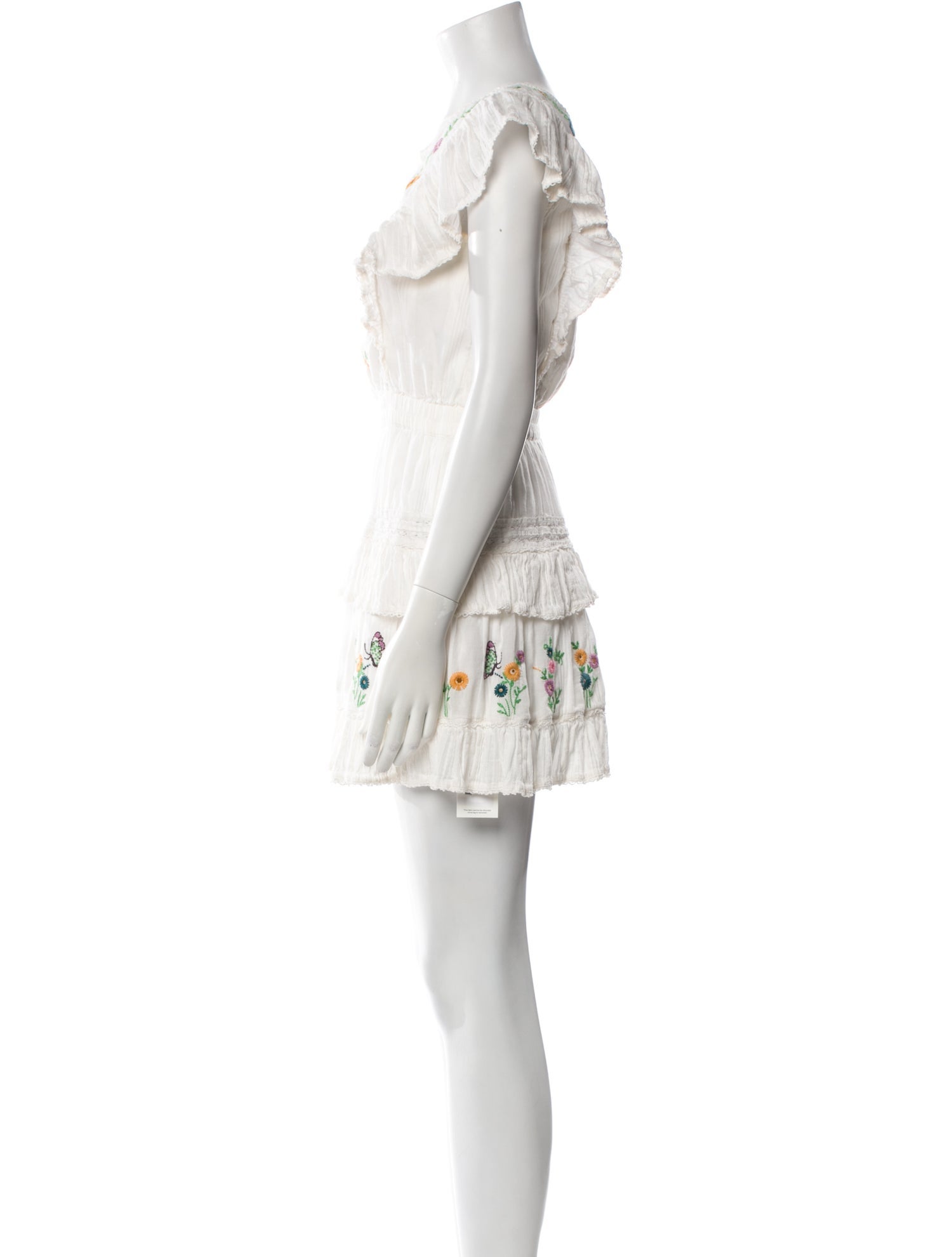 LoveShackFancy Printed Mini Dress