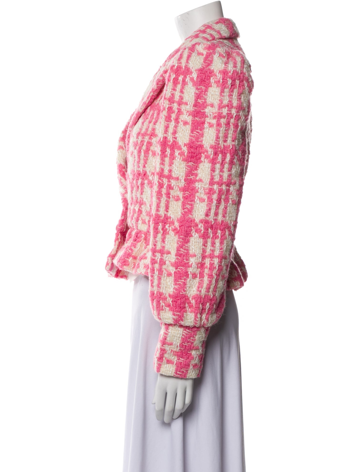 LoveShackFancy Wool Tweed Pattern Blazer w/ Tags