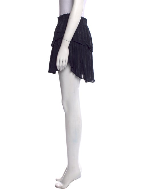 LoveShackFancy Raw-Edge Trim Mini Skirt w/ Tags