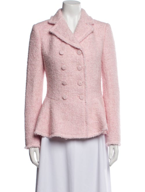 LoveShackFancy Tweed Pattern Blazer