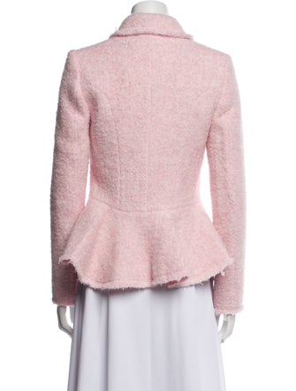 LoveShackFancy Tweed Pattern Blazer