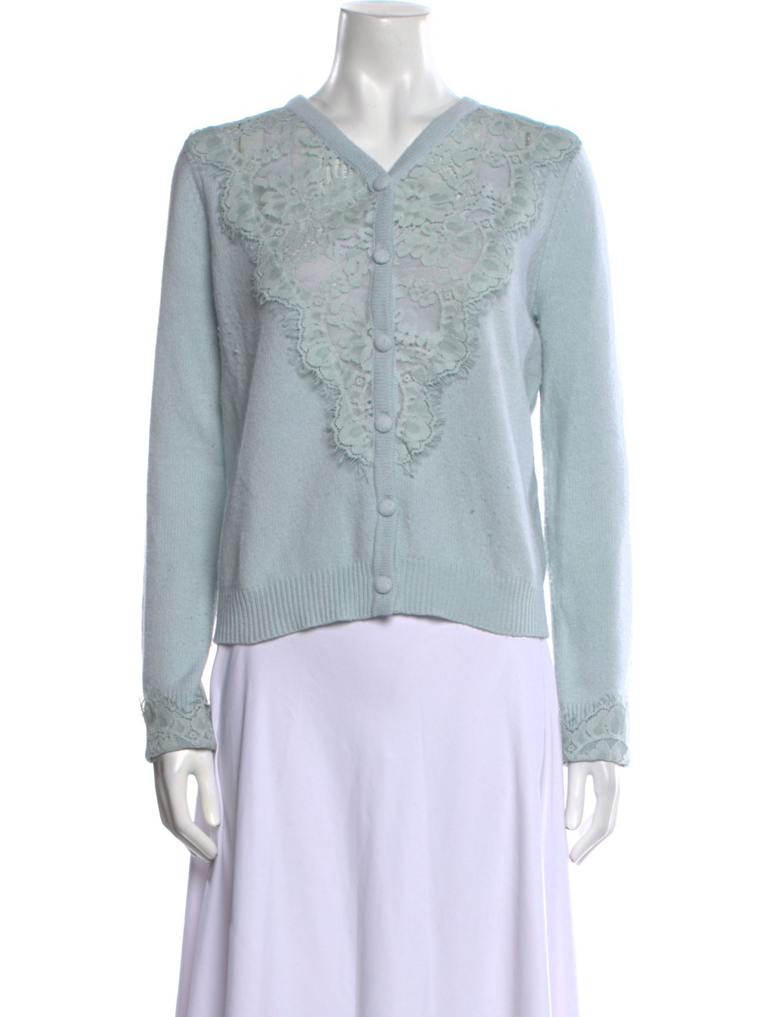 LoveShackFancy V-Neck Sweater