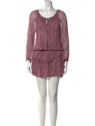 LoveShackFancy Printed Mini Dress