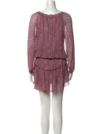 LoveShackFancy Printed Mini Dress