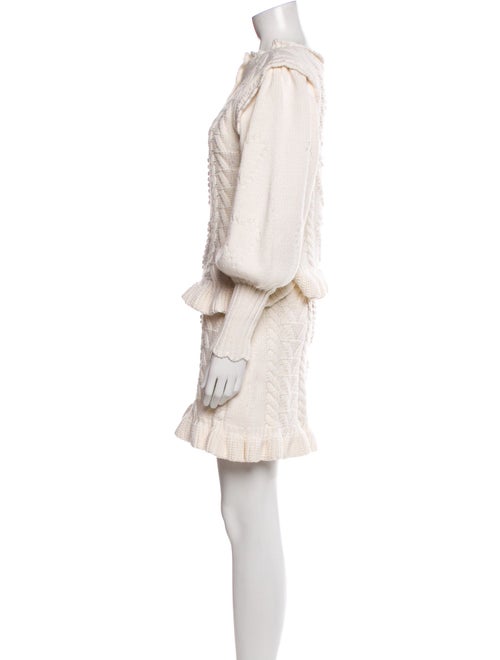 LoveShackFancy Nylon Patterned Skirt Set