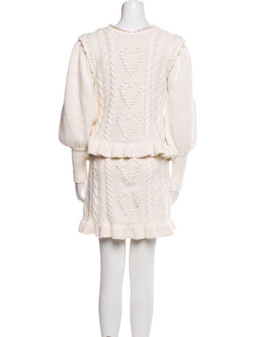 LoveShackFancy Nylon Patterned Skirt Set