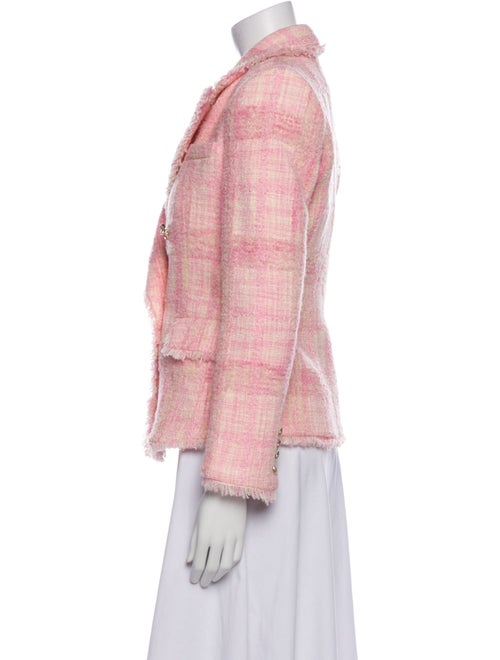 LoveShackFancy Plaid Print Blazer