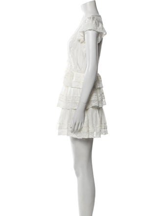 LoveShackFancy Silk Mini Dress