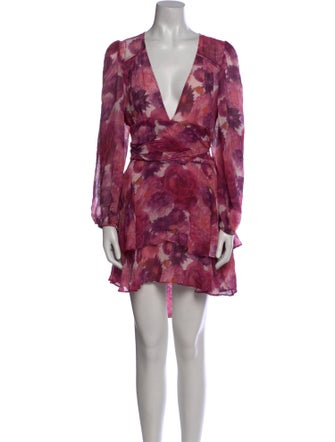 LoveShackFancy Silk Mini Dress