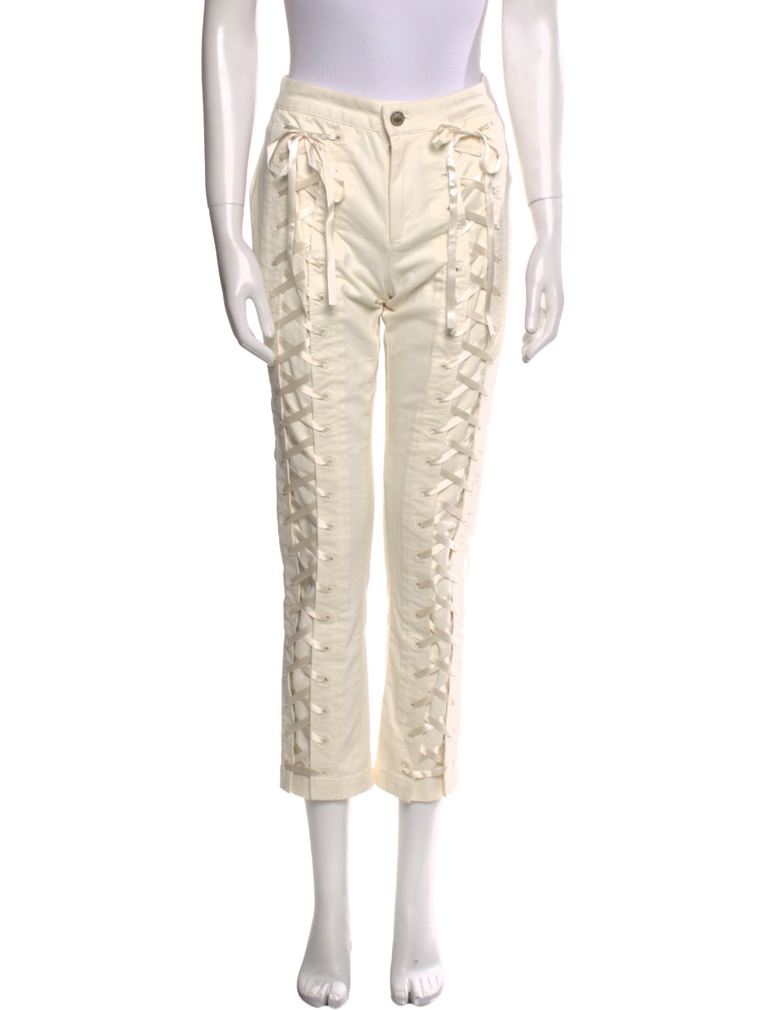 LoveShackFancy Straight Leg Pants