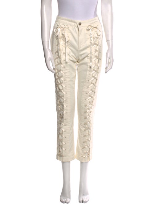 LoveShackFancy Straight Leg Pants