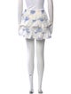 LoveShackFancy Floral Print Mini Skirt