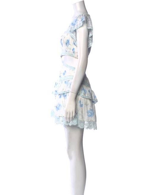 LoveShackFancy Printed Mini Dress