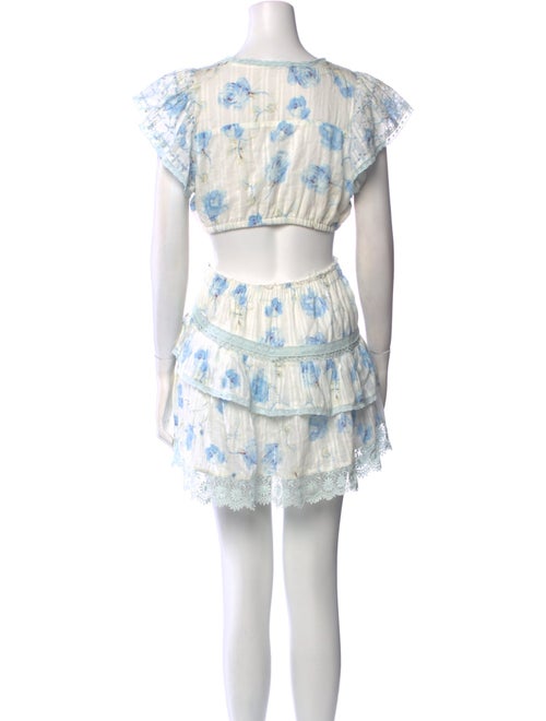 LoveShackFancy Printed Mini Dress