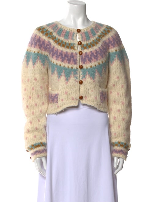 LoveShackFancy Alpaca Patterned Sweater