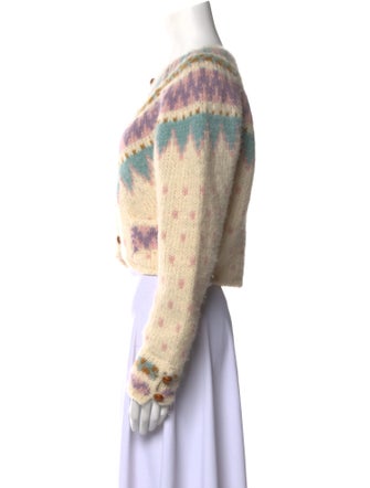 LoveShackFancy Alpaca Patterned Sweater