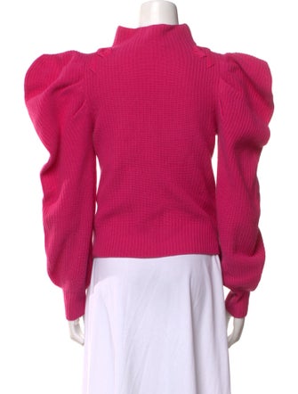 LoveShackFancy Cashmere Mock Neck Sweater